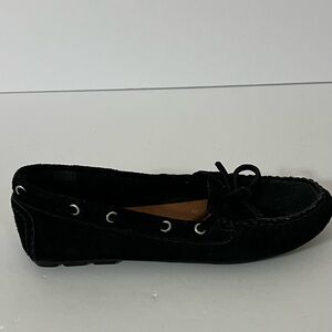 NEW! Lucky Brand Blue Jean America Women's Black Loafer size 6
